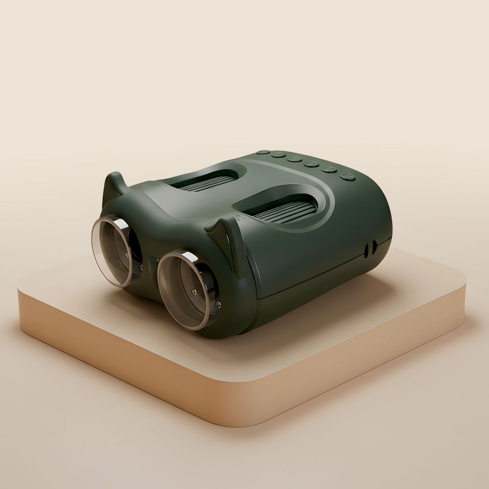 Lornetka i Mikroskop - Zielony